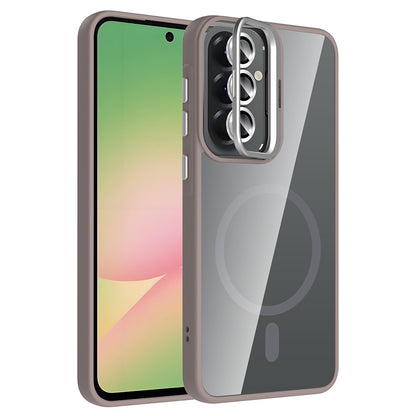 Galaxy A57 Kılıf Standlı ve Kamera Lens Hediyeli Zore Etro Kılıf