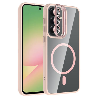 Galaxy A57 Kılıf Standlı ve Kamera Lens Hediyeli Zore Etro Kılıf