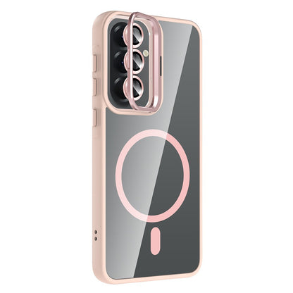 Galaxy A57 Kılıf Standlı ve Kamera Lens Hediyeli Zore Etro Kılıf