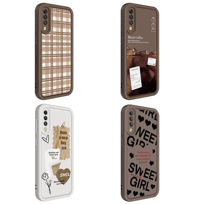 Galaxy A70 Kılıf Kamera Korumalı Baskılı Arka Yüzey Zore Klas Kılıf