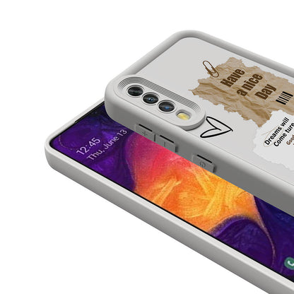 Galaxy A70 Kılıf Kamera Korumalı Baskılı Arka Yüzey Zore Klas Kılıf