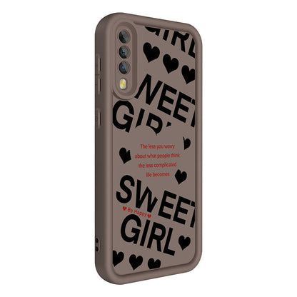 Galaxy A70 Kılıf Kamera Korumalı Baskılı Arka Yüzey Zore Klas Kılıf