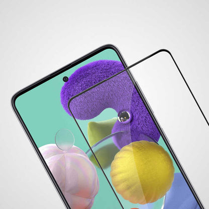 Galaxy A72 Zore Kenarları Kırılmaya Dayanıklı Cam Ekran Koruyucu