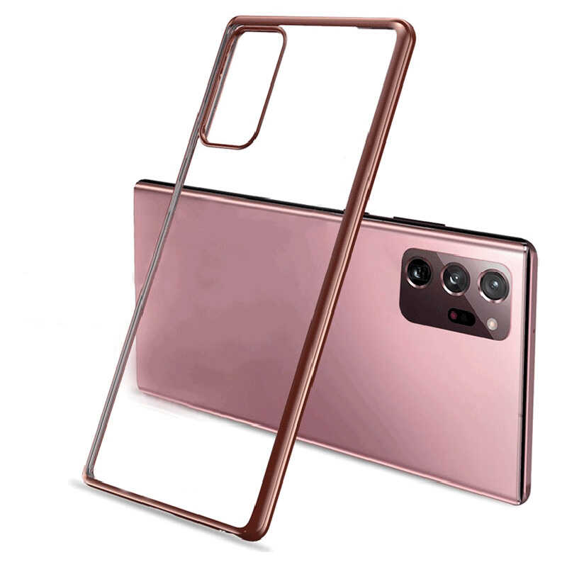 Galaxy Note 20 Ultra Benks Magic Glitz Ultra-Thin Transparent Protective Soft Kılıf