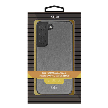 Galaxy S22 Kılıf Kajsa Luxe Collection Hakiki Deri Kılıf