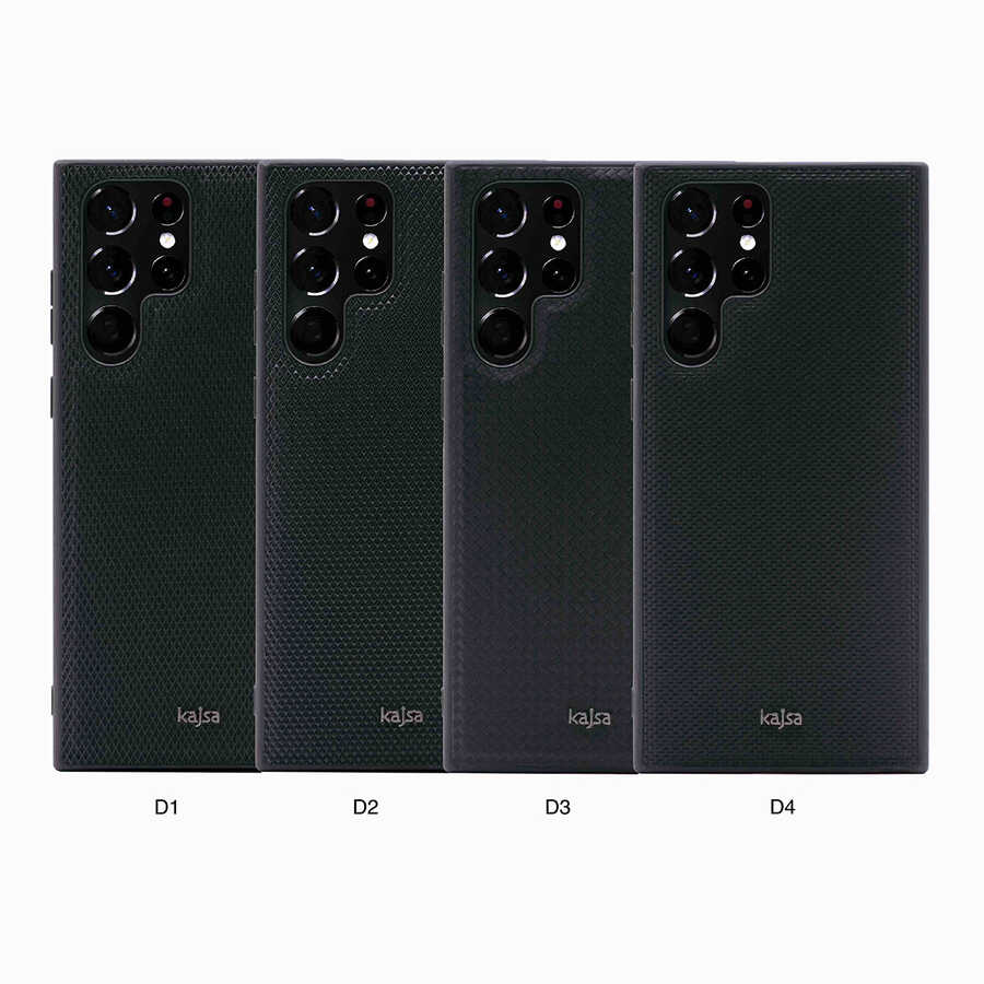 Galaxy S22 Ultra Kılıf Kajsa Preppie Serisi Dark Kılıf