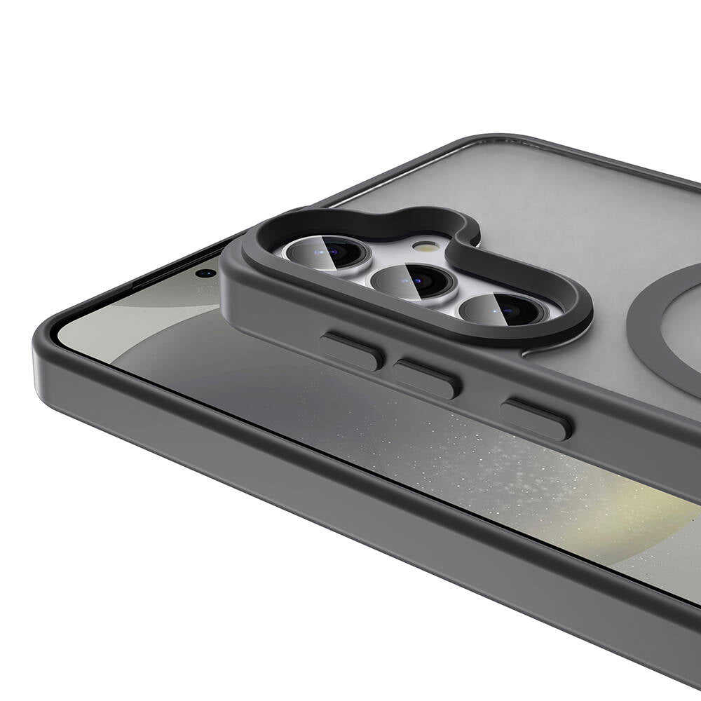 Galaxy S23 FE Kılıf M-safe Şarj Özellikli Mat Arka Yüzey Zore Sio Kılıf