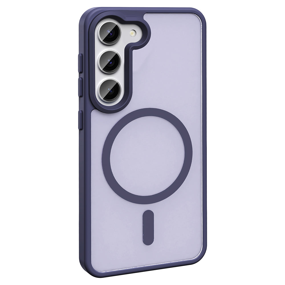 Galaxy S23 FE Kılıf M-safe Şarj Özellikli Mat Arka Yüzey Zore Sio Kılıf