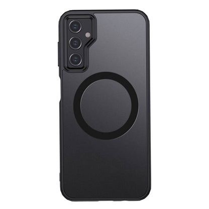 Galaxy S23 FE Kılıf Sert PC Arka Yüzey Wireless Şarj Özellikli Zore Flet M-safe Kılıf