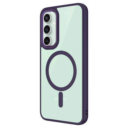 Galaxy S23 FE Kılıf Wireless Şarj Özellikli Zore Krom M-safe Silikon Kılıf