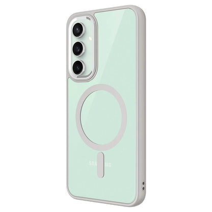 Galaxy S23 FE Kılıf Wireless Şarj Özellikli Zore Krom M-safe Silikon Kılıf