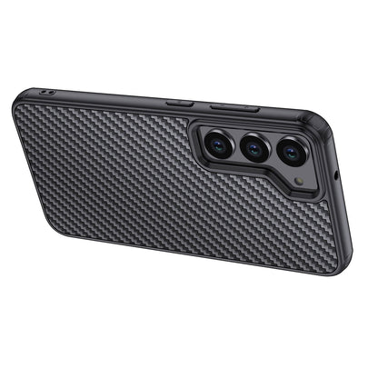 Galaxy S23 Kılıf Aramid Karbon Fiber M-safe Özellikli Wlons Radison Kılıf