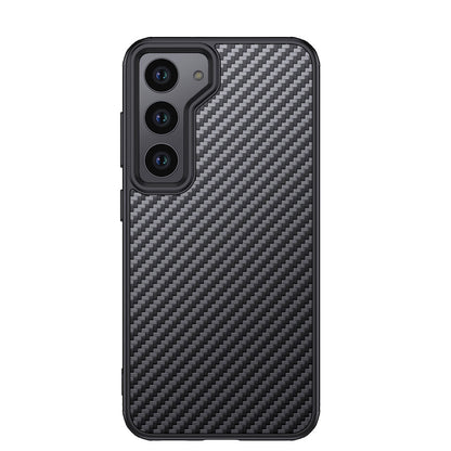 Galaxy S23 Kılıf Aramid Karbon Fiber M-safe Özellikli Wlons Radison Kılıf