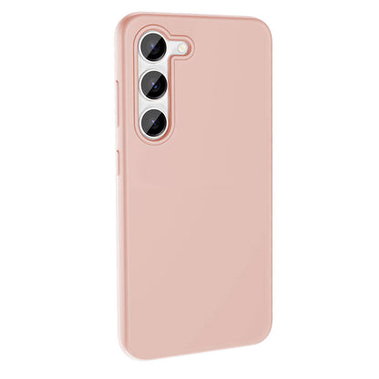 Galaxy S23 Kılıf M-safe Şarj Özellikli Sıvı Teknolojili Silinebilir Sert Zore Kivi Kılıf