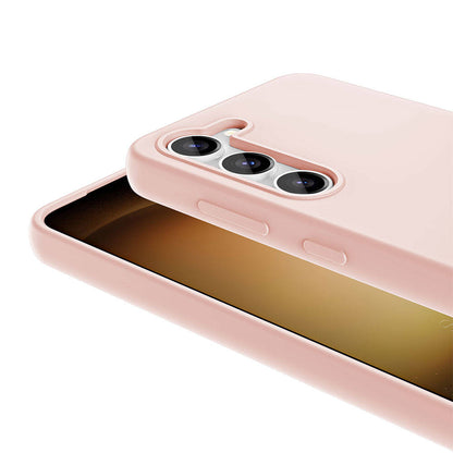 Galaxy S23 Kılıf M-safe Şarj Özellikli Sıvı Teknolojili Silinebilir Sert Zore Kivi Kılıf