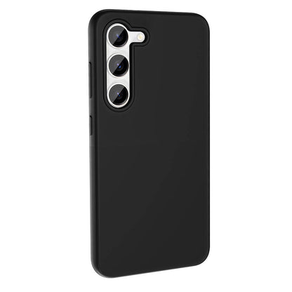 Galaxy S23 Kılıf M-safe Şarj Özellikli Sıvı Teknolojili Silinebilir Sert Zore Kivi Kılıf