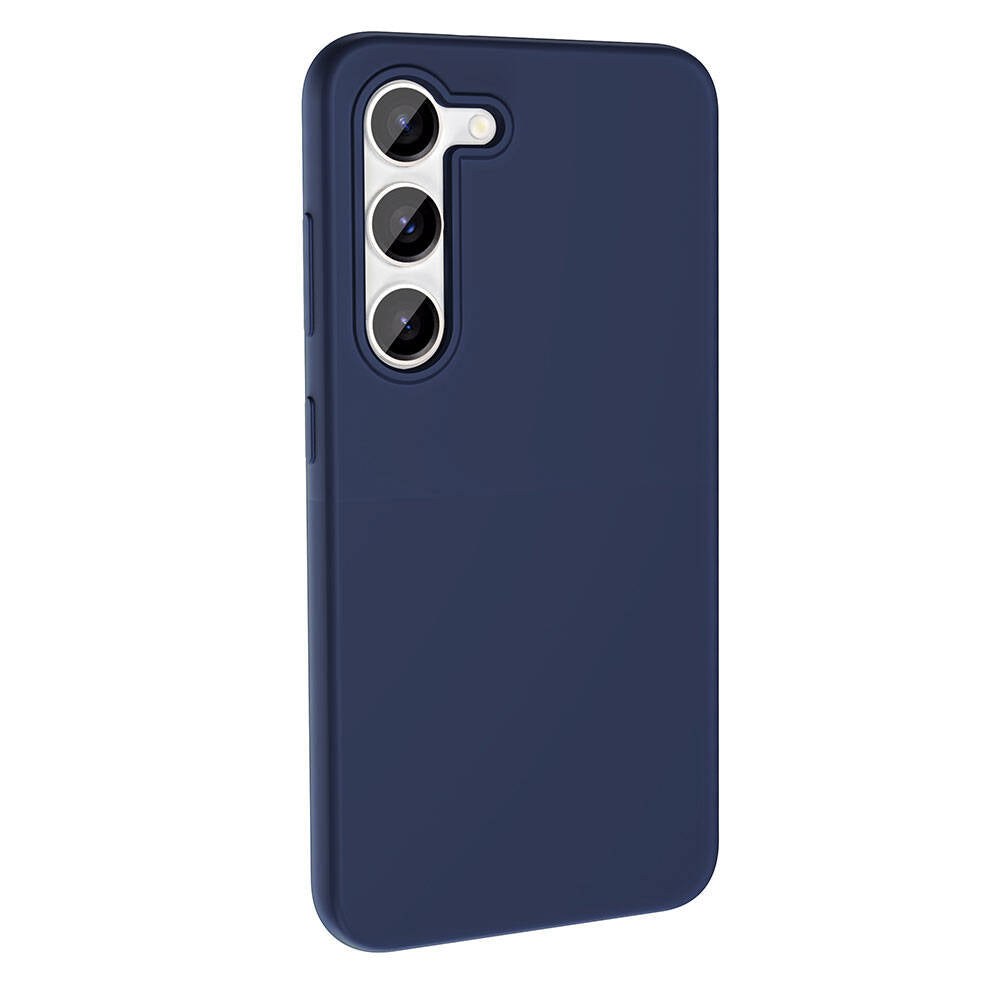 Galaxy S23 Kılıf M-safe Şarj Özellikli Sıvı Teknolojili Silinebilir Sert Zore Kivi Kılıf