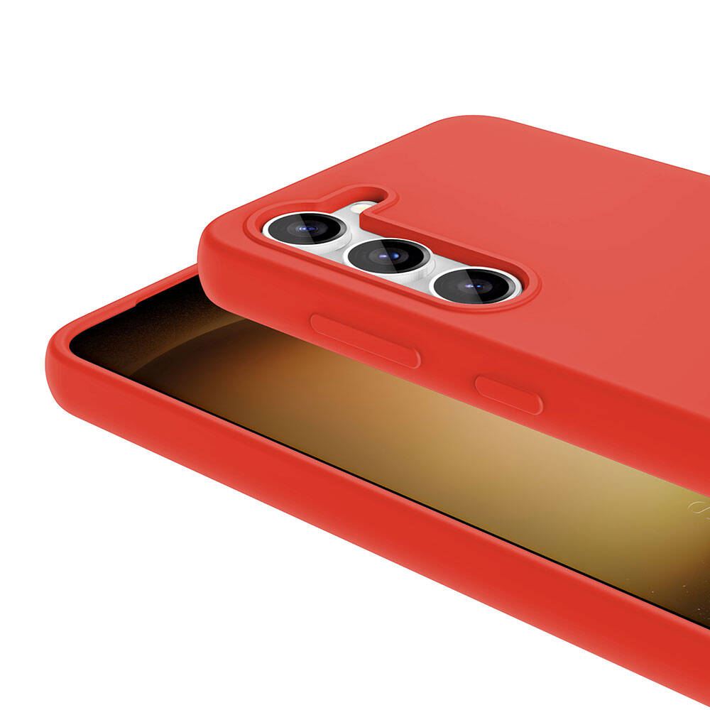 Galaxy S23 Kılıf M-safe Şarj Özellikli Sıvı Teknolojili Silinebilir Sert Zore Kivi Kılıf