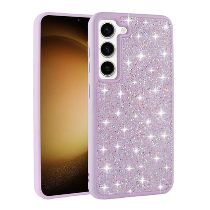 Galaxy S23 Kılıf Parlak Taşlı Tasarım Zore Pırlanta Kılıf