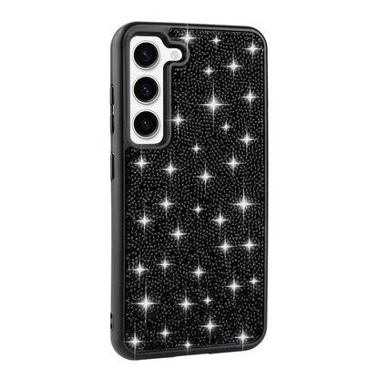 Galaxy S23 Kılıf Parlak Taşlı Tasarım Zore Pırlanta Kılıf
