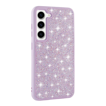 Galaxy S23 Kılıf Parlak Taşlı Tasarım Zore Pırlanta Kılıf