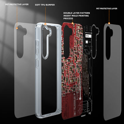 Galaxy S23 Kılıf YoungKit Technology Serisi Kılıf