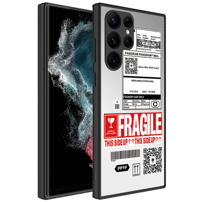 Galaxy S23 Ultra Kılıf Aynalı Desenli Kamera Korumalı Parlak Zore Mirror Kılıf