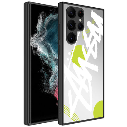 Galaxy S23 Ultra Kılıf Aynalı Desenli Kamera Korumalı Parlak Zore Mirror Kılıf