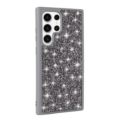Galaxy S23 Ultra Kılıf Parlak Taşlı Tasarım Zore Pırlanta Kılıf