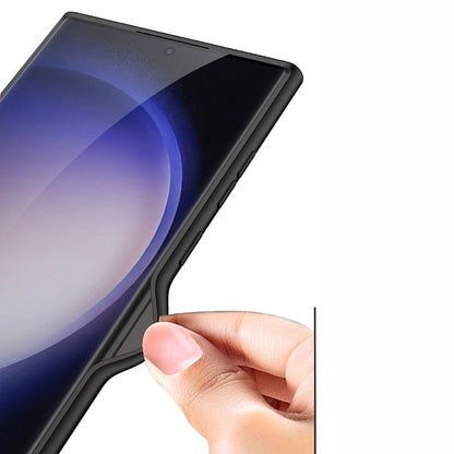 Galaxy S23 Ultra Kılıf Wireless Şarj Özellikli Zore Kıpta M-safe Silikon Kılıf