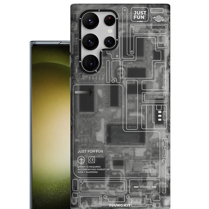 Galaxy S23 Ultra Kılıf YoungKit Technology Serisi Kılıf