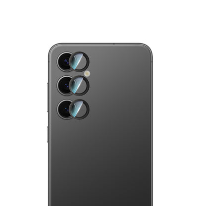 Galaxy S24 CaseWorld Alloy Serisi Oleofobik Anti Reflective Kamera Lens Koruyucu
