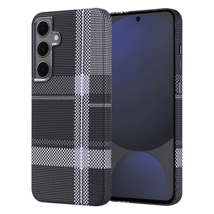 Galaxy S24 FE Kılıf M-safe Şarj Özellikli Karbon Fiber Görünümlü Zore Nekst Kılıf