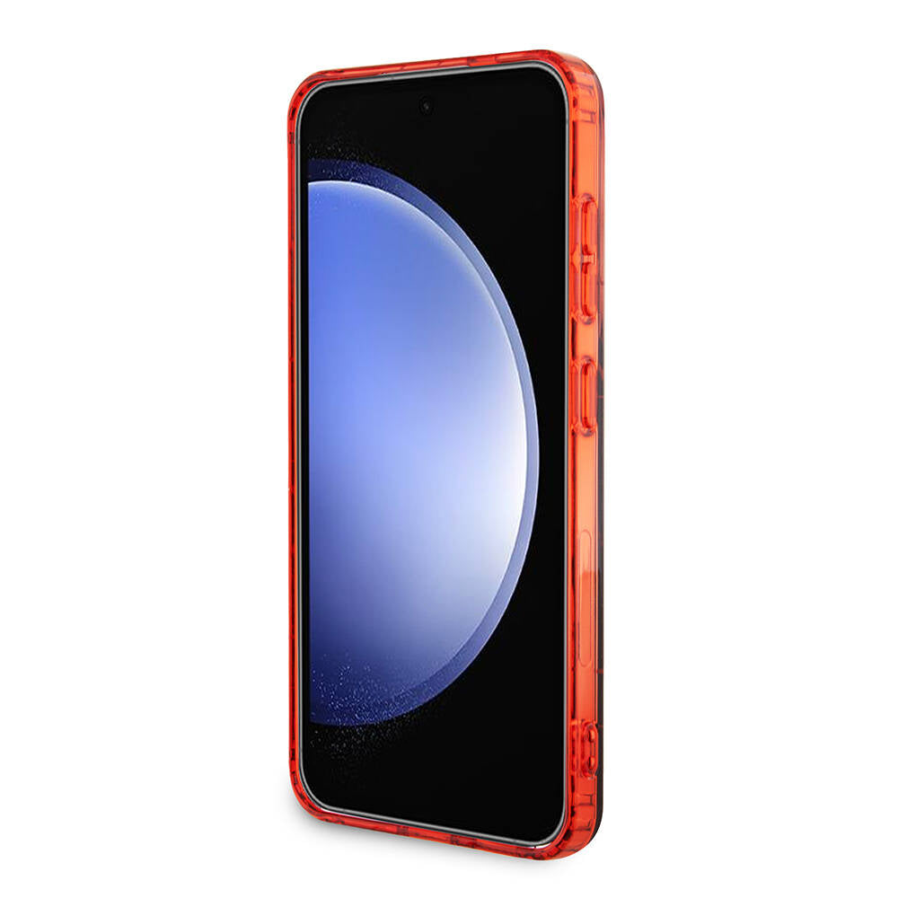 Galaxy S24 Kılıf AMG orijinal Lisanslı Çift Katmanlı Dörtgen Desenli Kılıf