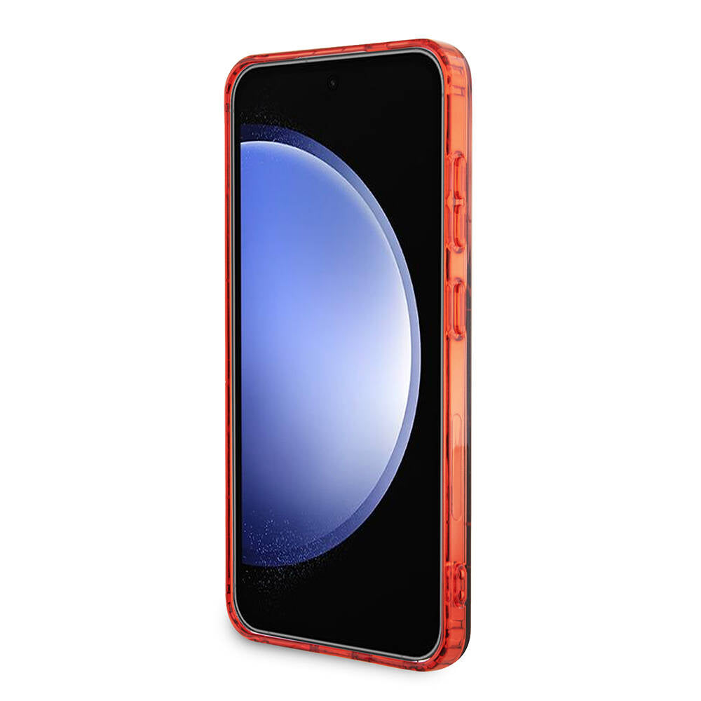 Galaxy S24 Kılıf AMG orijinal Lisanslı M-safe Şarj Özellikli Transparan Timeless Kılıf