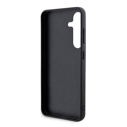 Galaxy S24 Kılıf Karl Lagerfeld orijinal Lisanslı Saffiano Monogram Metal Logo Kılıf