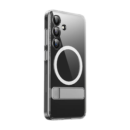Galaxy S24 Kılıf M-safe Şarj Özellikli Kamera Korumalı Standlı Wiwu KCC-025 Aurora Serisi Kılıf