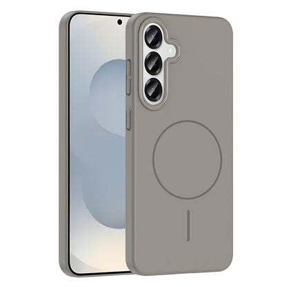 Galaxy S24 Kılıf M-safe Şarj Özellikli Zore Ruby Sert Kılıf