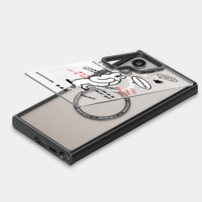 Galaxy S24 M-safe Şarj Özellikli Casebang Chill Out Serisi Mıknatıslı Arka Panel