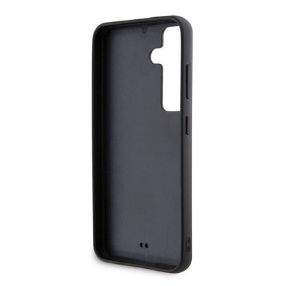 Galaxy S24 Plus Kılıf Karl Lagerfeld Taşlı Metal Logo orijinal Lisanslı Kılıf