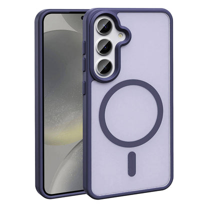 Galaxy S24 Plus Kılıf M-safe Şarj Özellikli Mat Arka Yüzey Zore Sio Kılıf