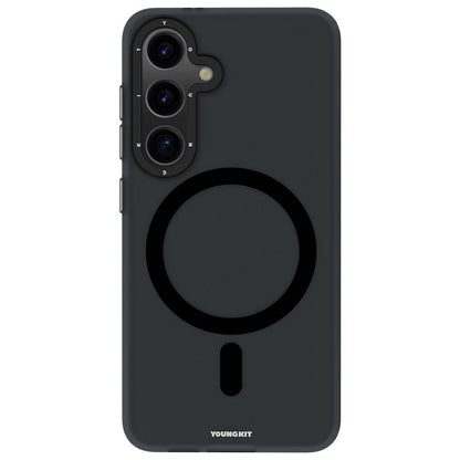 Galaxy S24 Plus Kılıf M-safe Şarj Özellikli Youngkit Hidden Sand Serisi Kılıf