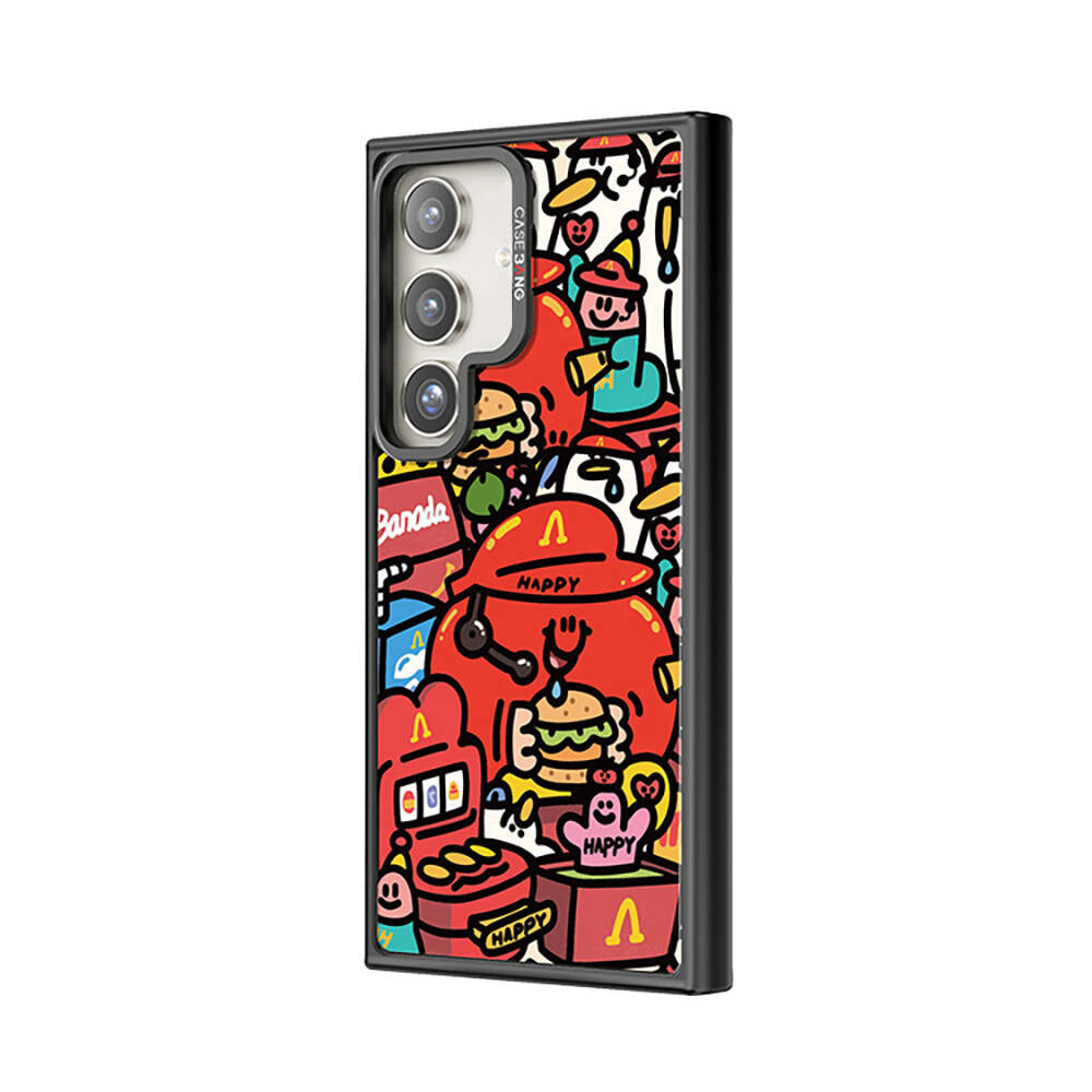 Galaxy S24 Plus M-safe Şarj Özellikli Casebang Ahhey Serisi Arka Panel