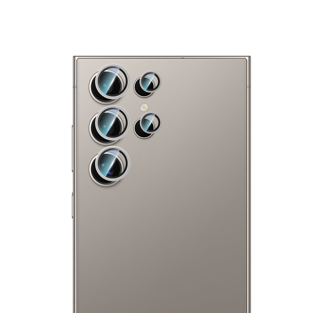 Galaxy S24 Ultra CaseWorld Alloy Serisi Oleofobik Anti Reflective Kamera Lens Koruyucu