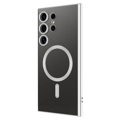 Galaxy S24 Ultra Kılıf Kamera Korumalı M-safe Wireless Şarj Özellikli Zore Demre Kılıf