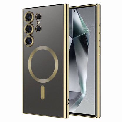 Galaxy S24 Ultra Kılıf Kamera Korumalı M-safe Wireless Şarj Özellikli Zore Demre Kılıf