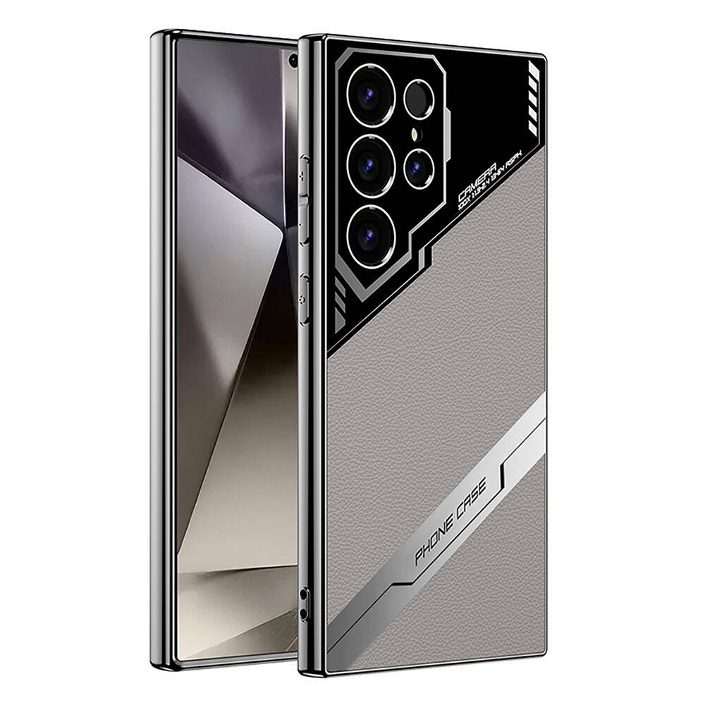 Galaxy S24 Ultra Kılıf Kamera Korumalı Suni Deri Tasarım Zore Yeni Seri Procase Kılıf