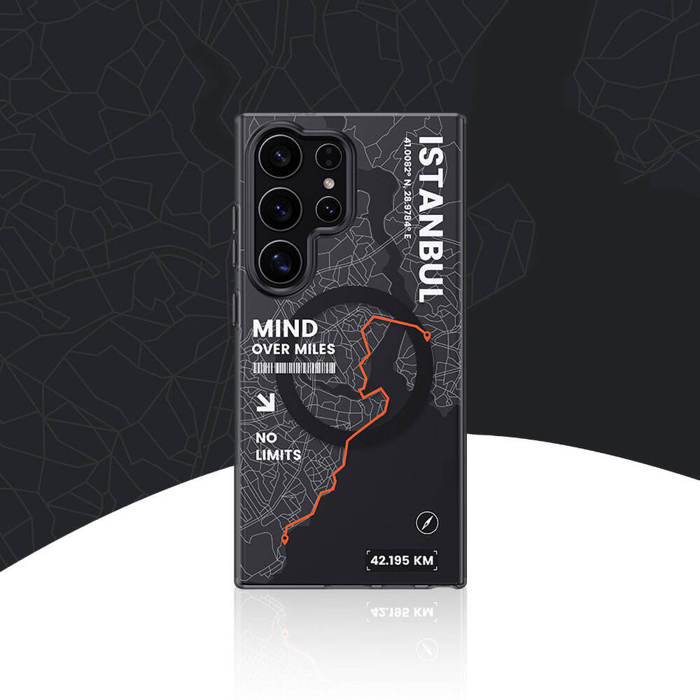 Galaxy S24 Ultra Kılıf M-safe Şarj Özellikli Benks City Serisi Kılıf