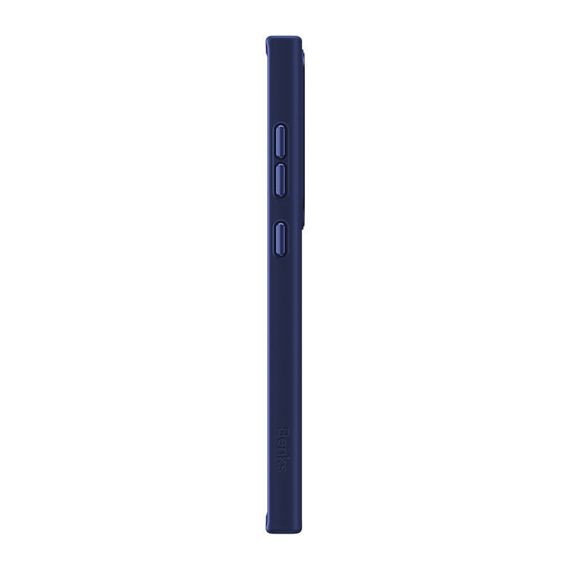Galaxy S24 Ultra Kılıf M-safe Şarj Özellikli Şeffaf Arka Yüzey Benks MagClap TPU Çerçeve Kılıf