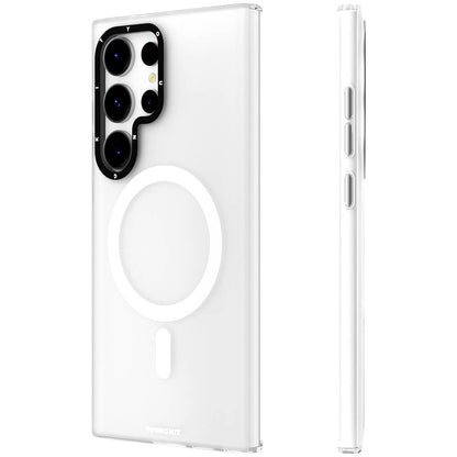 Galaxy S24 Ultra Kılıf M-safe Şarj Özellikli Youngkit Hidden Sand Serisi Kılıf